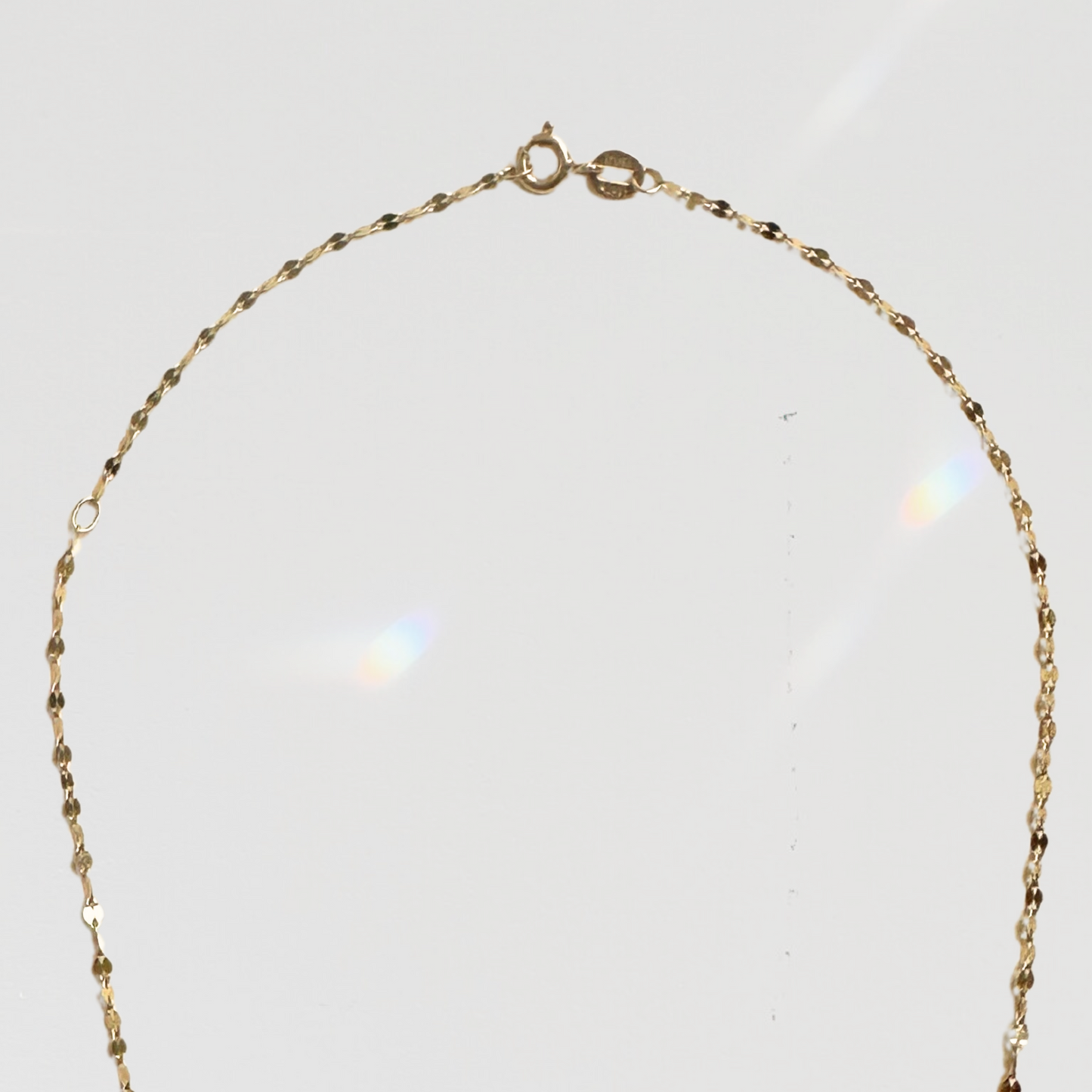 Rose Quartz Charm + Necklace set